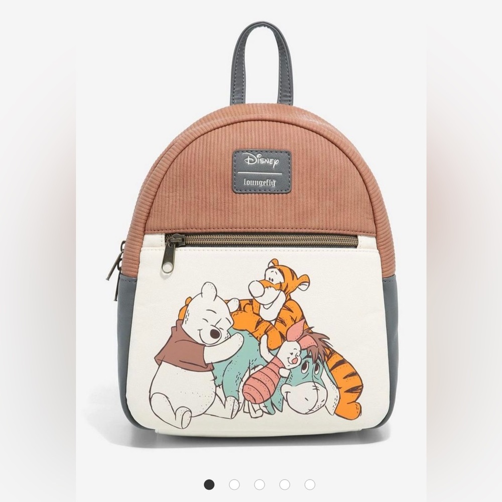Loungefly Disney Winnie The Pooh Group Hug Mini Backpack